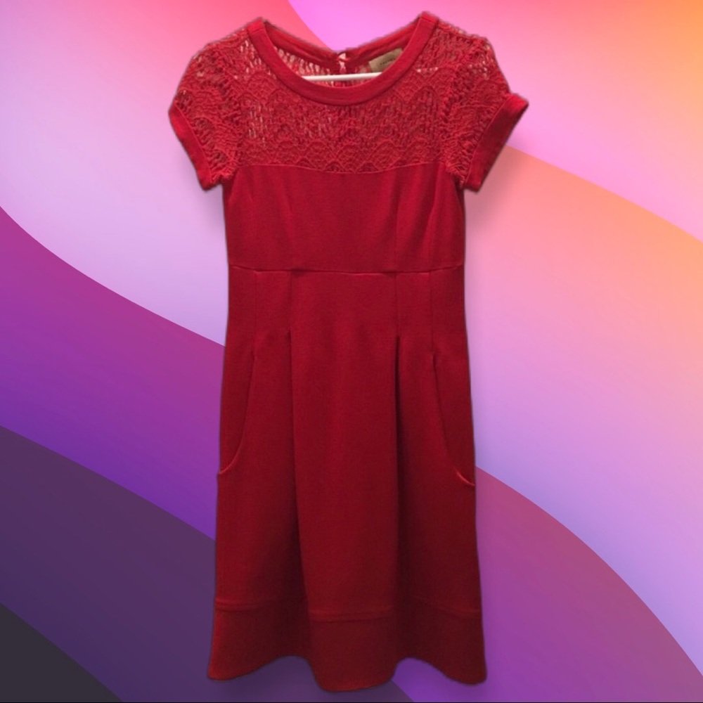 Red dress